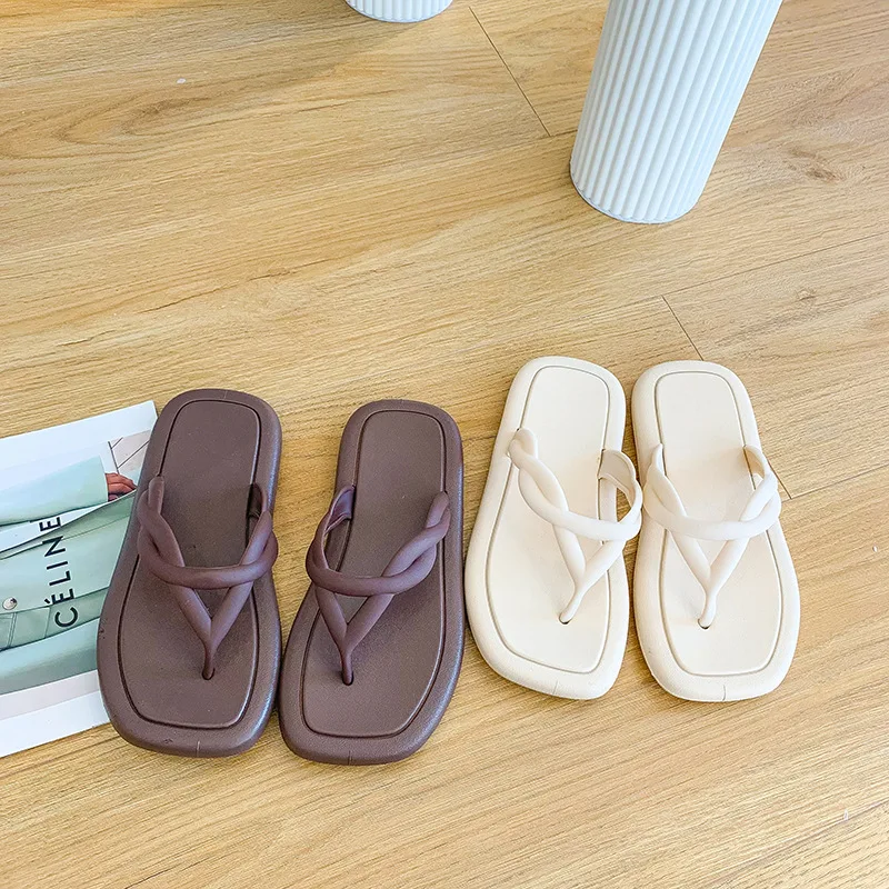 

2021 hot luxury summer shoes, sandals, fashionable and comfortable outdoor indoor ladies slippers, 4colors