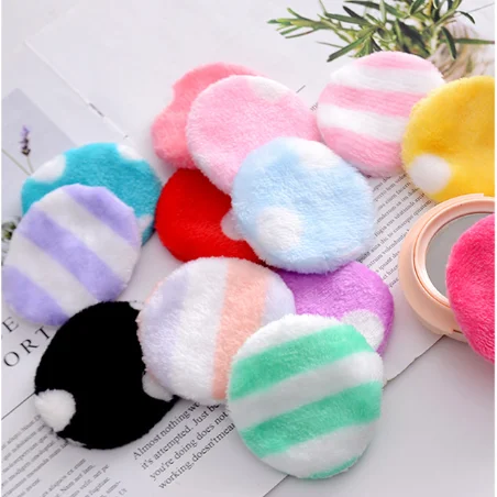 

Reusable Facial Cleansing Makeup Remover Reusable Cotton Rounds