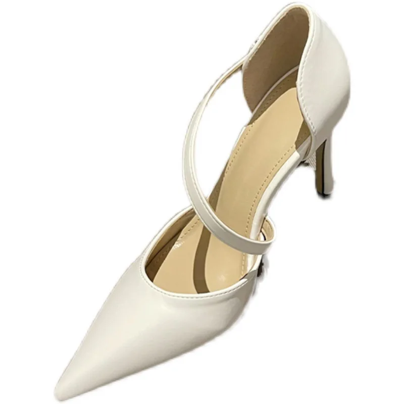 

Factory New Arrivals Ladies Simple Pump Pointed Shallow Mouth Stiletto High Heel Ladies Elegant Pump