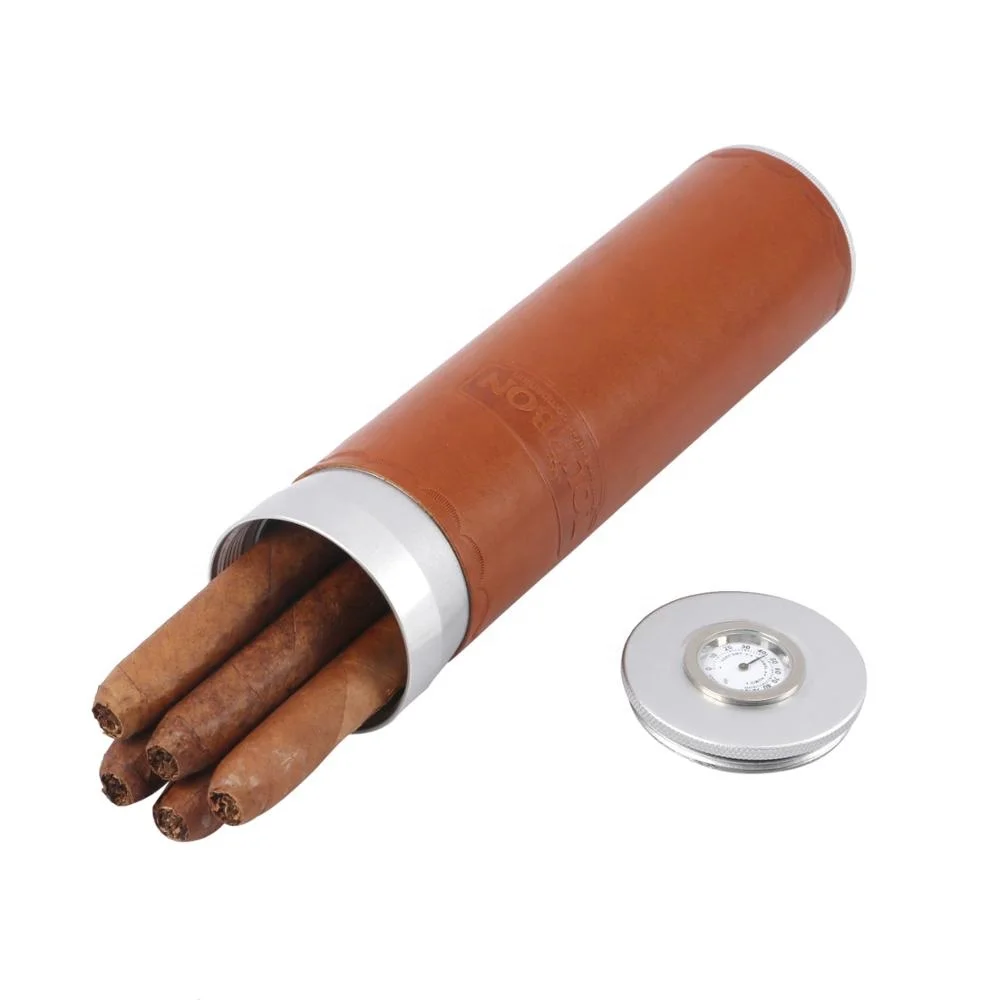 hibo 豪华定制雪茄铝管雪茄雪茄管管雪茄存储管