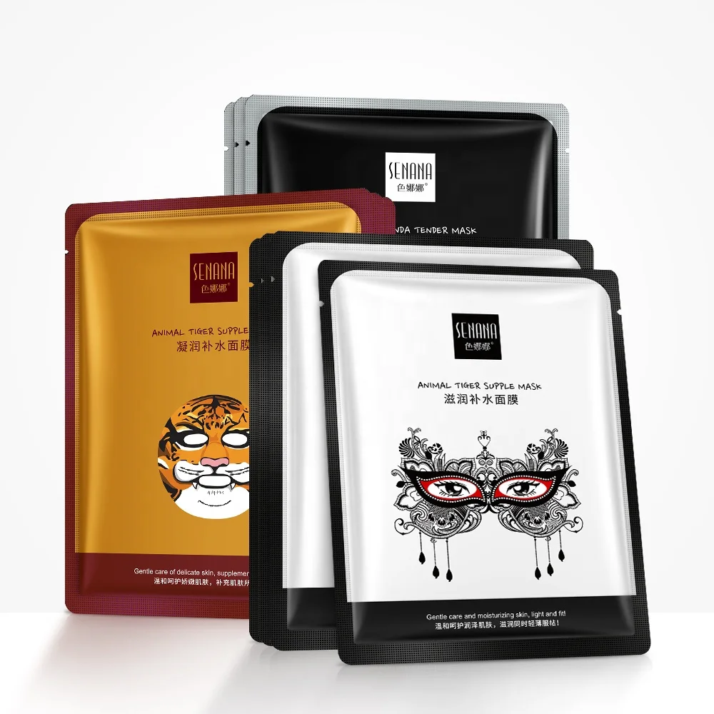 

animal face sheet mask