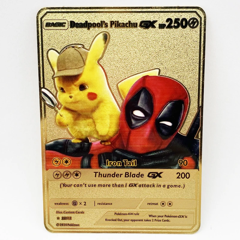 

Fast Shipping Rainbow Pikachu Vmax Serial Trading Cards Shadowless Charizard 1st Editon GX Metal Playing Game Card