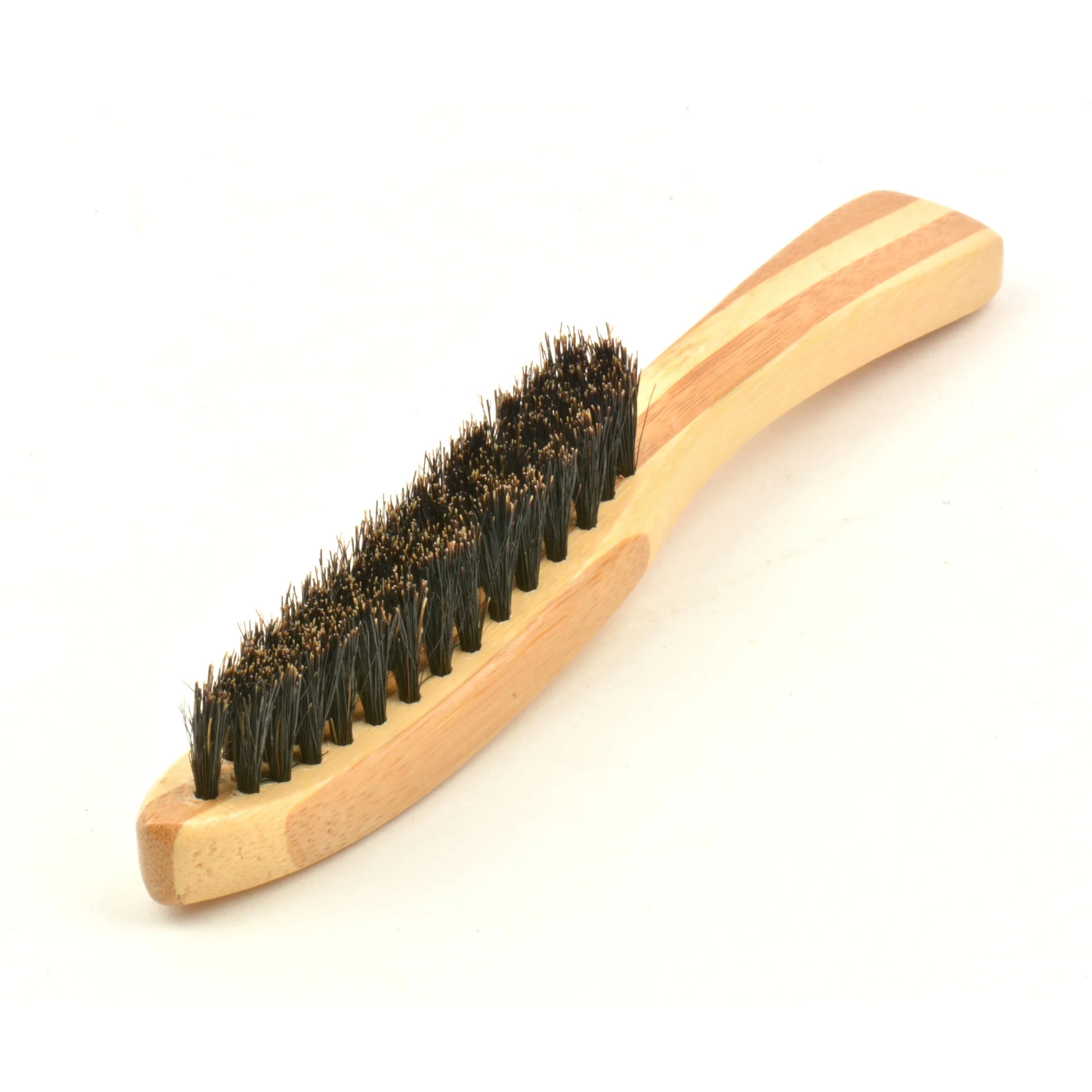 

Direct factory sale portable boar bristle men's bamboo beard brush with handle, Picture