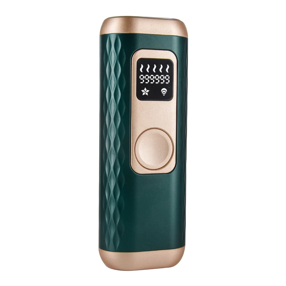 

Dropshipping home use handle intense pulsed light painless full body laser ipl laser hair removal device, Light green, dark green, white