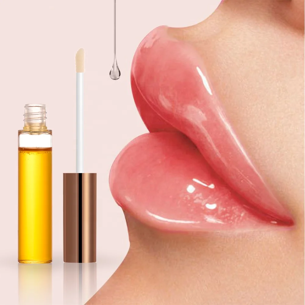 

Custom Your Logo Vegan Instant Clear Lip Plump Gloss Moisturizing Long Lasting Lip Plumping Gloss for Fuller lips