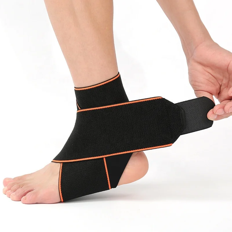 

Unisex Ankle Brace Adjustable Compression Ankle Support Wrap Ankle Sleeve Breathable  Fits All, Black