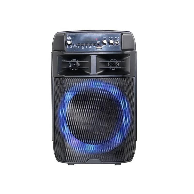 

Fashionable outdoor sports karaoke system trolley speaker for small party