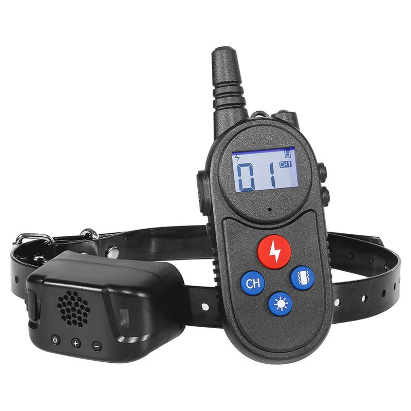 

Prong Collar Dog Training Walkie Talkie No Shock Dog Collar Training Electronic Ultrasonic Dog Bark Control Device