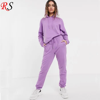 purple jogger set