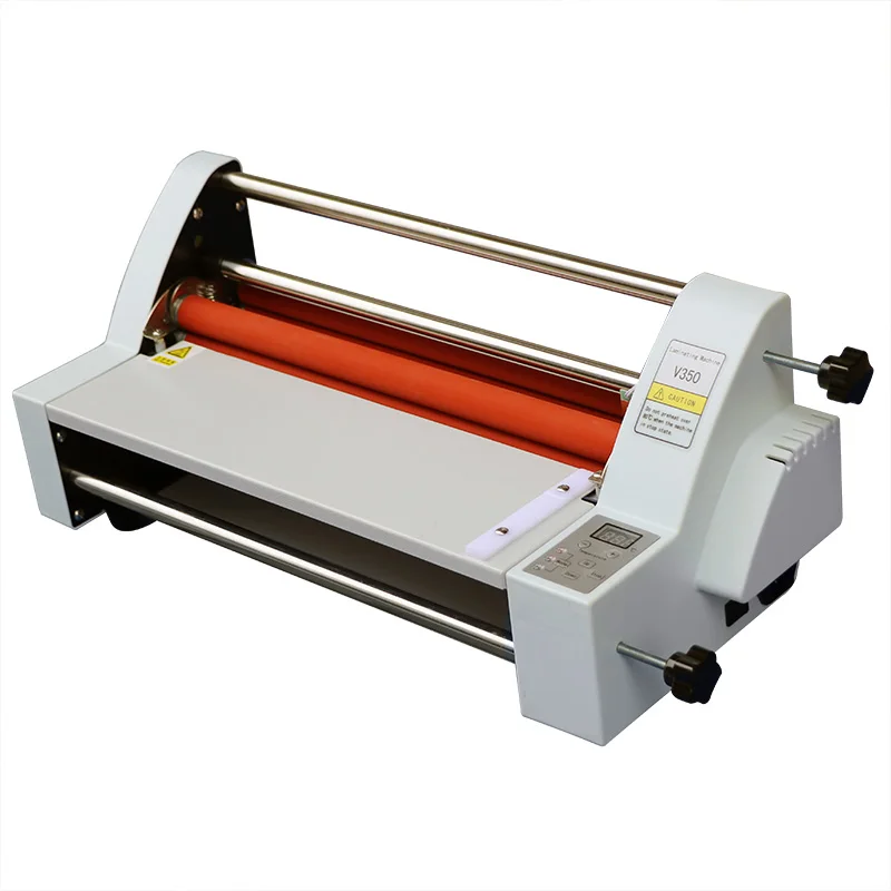 

WD-V350 Electric 350mm hot roll laminating machine