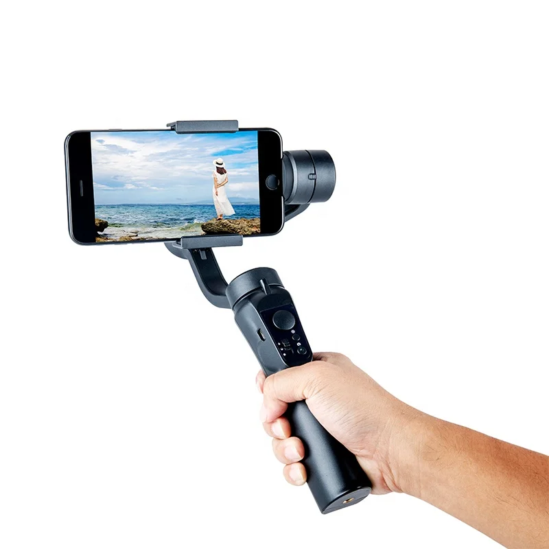 

High quality H4 New handheld gimbal 3 axis stabilizer with Auto adjustment suitable for Smartphones