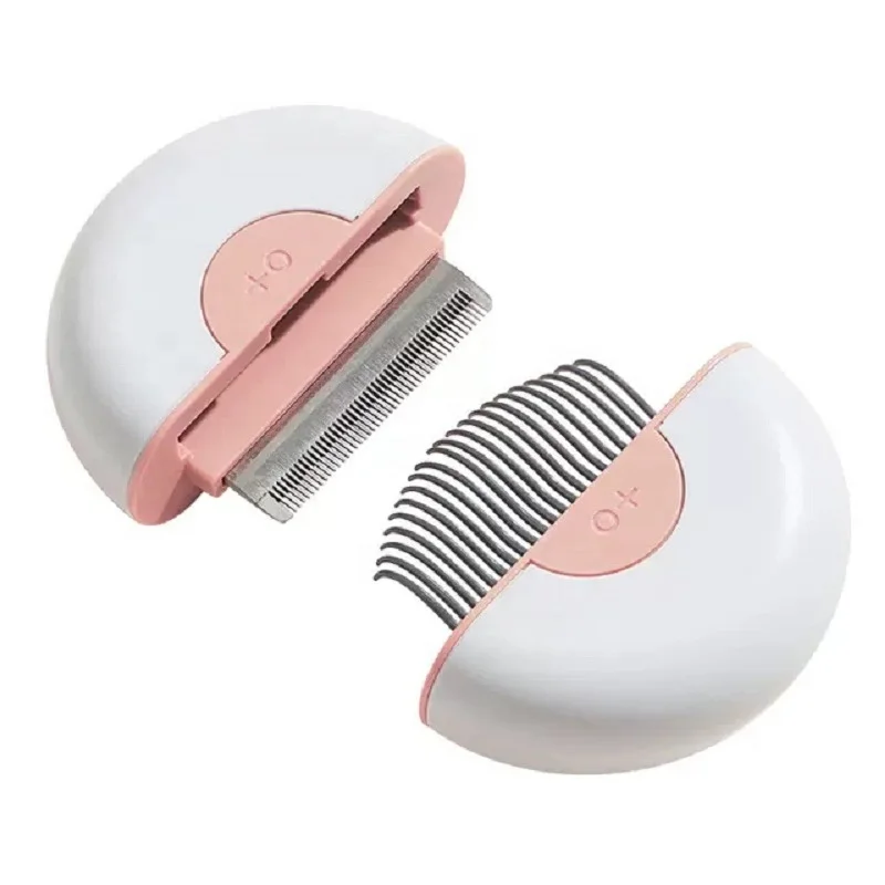 

2 In 1 Easy Cat Shell Massage Comb Pet Hair Removal Grooming Hair Shedding Brush Custom Wholesale, Pink/green/khaki