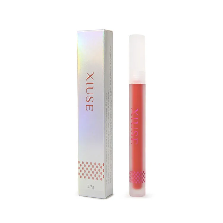 

High Quality New Brand XIUSE Waterproof Long Lasting Velvet Matte Lip Glaze Lipgloss For Lady Gilr