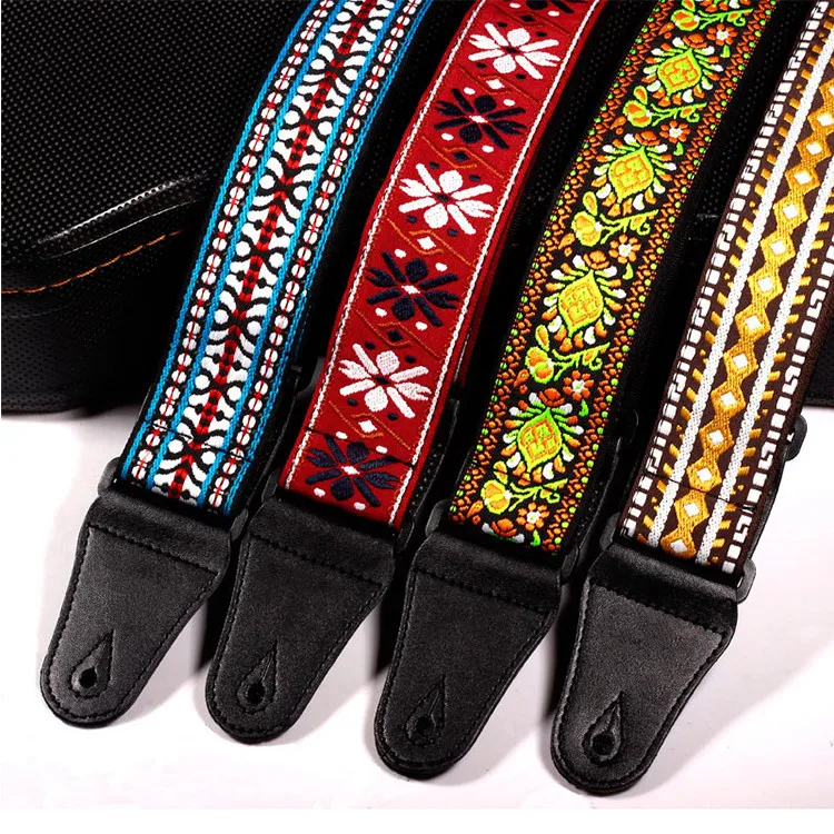 custom woven guitar straps