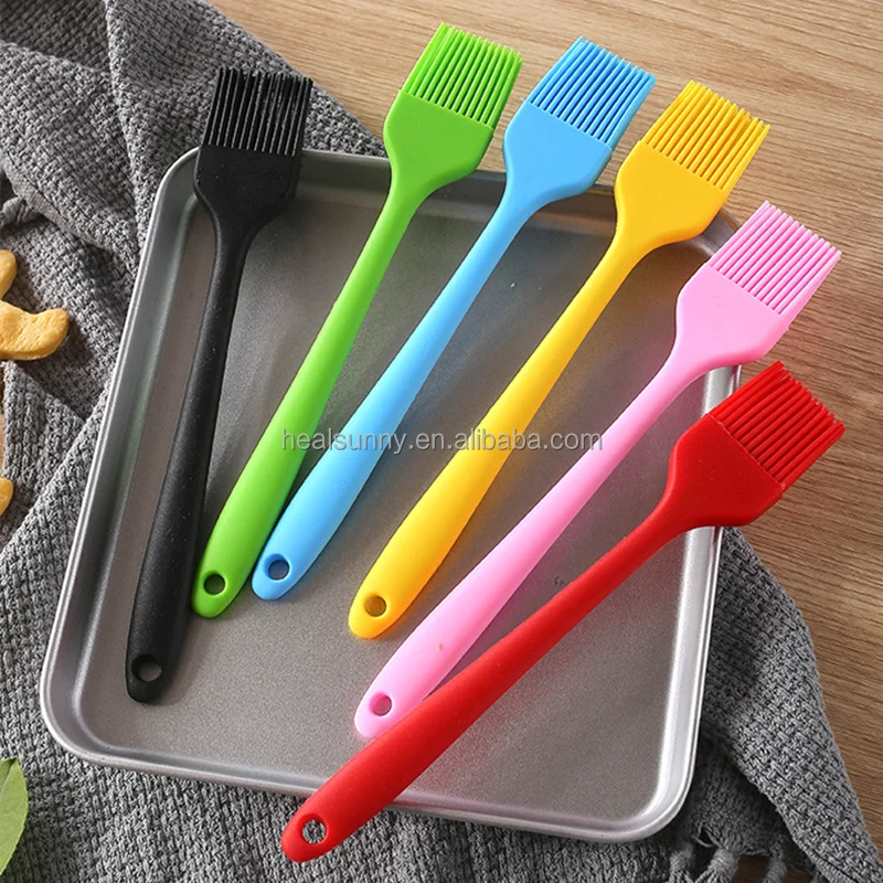 

Food grade Non-Stick silicone basting brush, Custom color