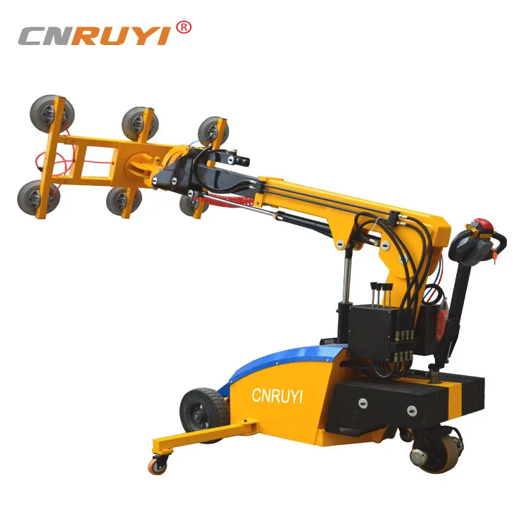 
CE approved glass moving trolley glass lifter robot 