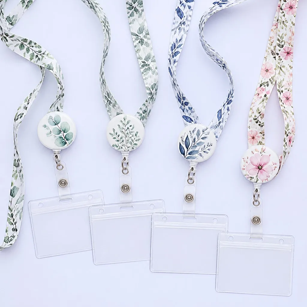 Botanical Floral Badge Reels