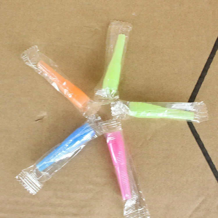 

2021 cheap PE Shisha Hookah Accessories Mouth Tips Shisha Disposable Various Colors 100 Pieces 1 OPP bag, Mix color