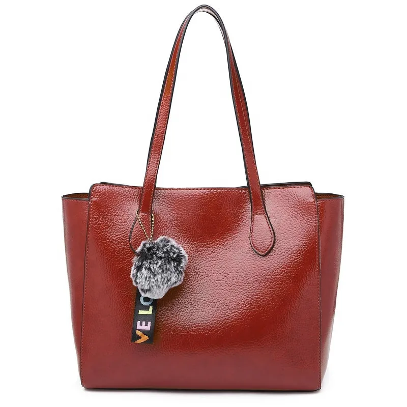 

large simple design custom private label handbags women luxury pu leather fashion designers tote bags