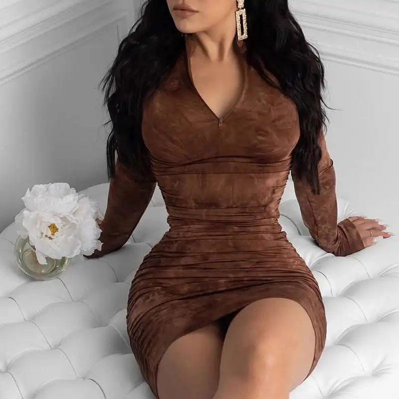 

Dropship 1688 Hot in summer blue print tight dresses women zipper bodycon long dress