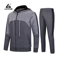 

Wholesale Lady Fashion Man Hoody Jogging Suit Jacket Latest Design Custom Plain Sports Mens Tracksuit For Couples