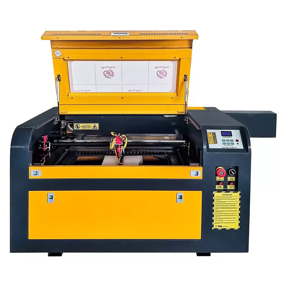 

sihao 600*400mm EFR ou RECI tube laser 4060 machine de gravure laser pour acrylique PVC et ABS laser engraving machine