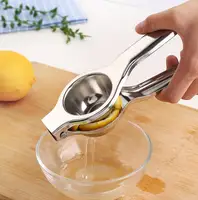 

O332 Stainless Steel Manual Citrus Lime Juicer Hand Press Vegetables Fruits Tools Lemon Squeezer