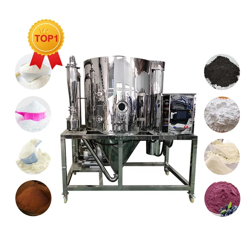 

manufacturer price spray dryer machine for drying powder milk herbs juice fruit making coffee instant carbide egg chemical