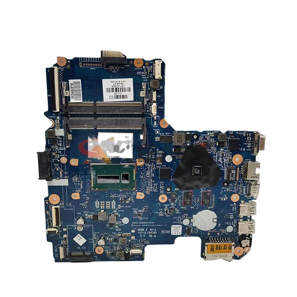

For HP 14-AM series laptop Motherboard 858034-501 858034-001 858027-601 I3-5th CPU 6050A2823101-MB-A02
