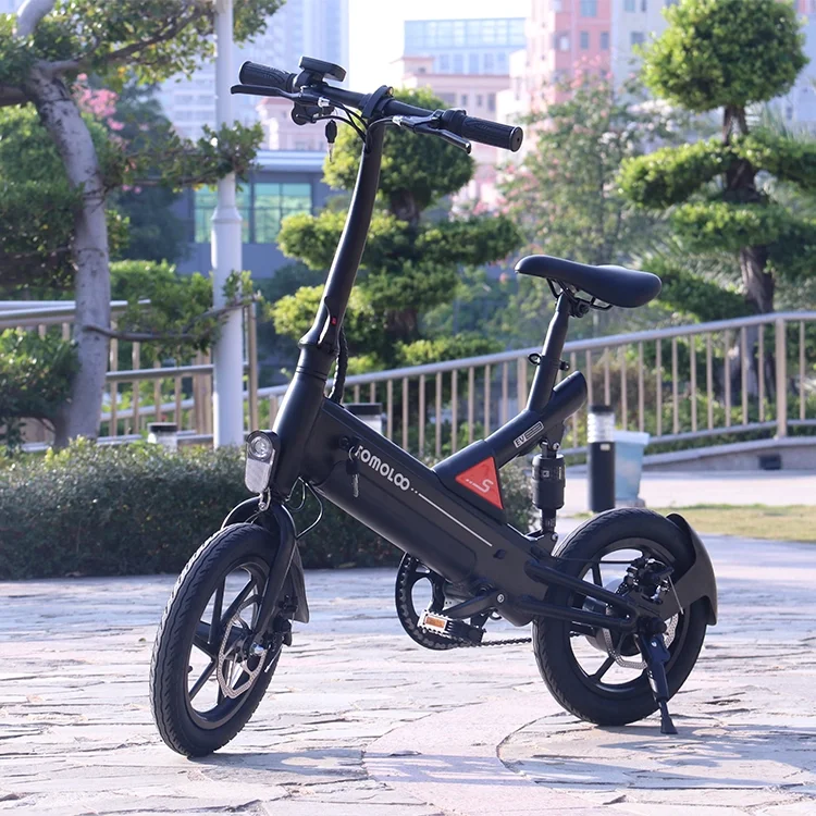 

Tomoloo portable removable battery 14inch 350w 35km foldable city uk eu usa warehouse ebike e_bike electric bike bicycle