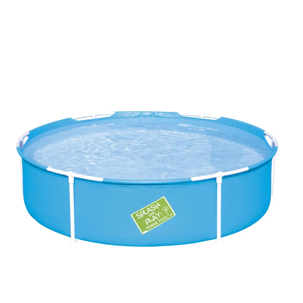 

Bestway 56283 above ground Children round bracket plastic frame swimming pool