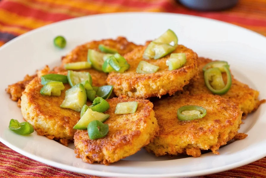 Breakfast table with Mexican hash browns