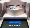 Creative Valentine's day proposal romantic flower video box gift heart shape pink lcd video gift box