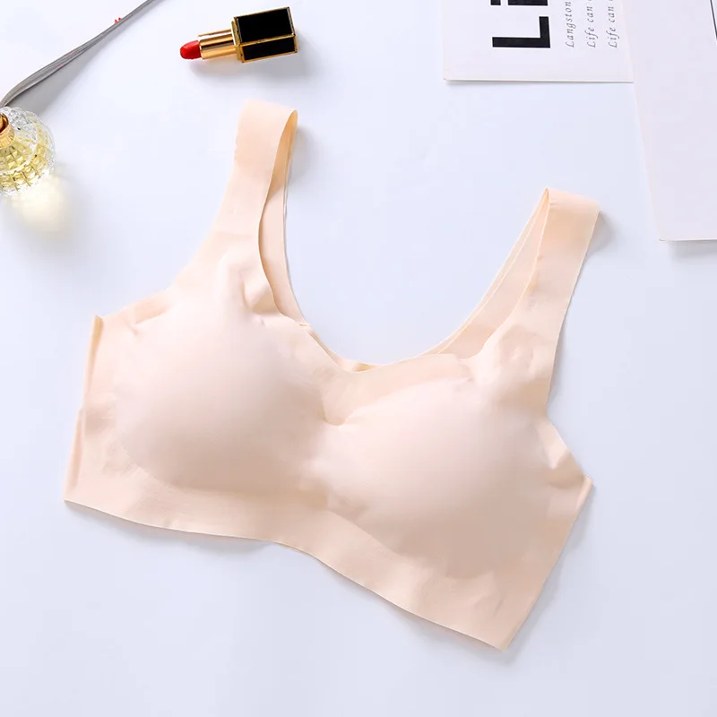 

Comfort Women Wireless Brassiere Everyday Bra Underwear Daily bra top padded seamless air sleep bra