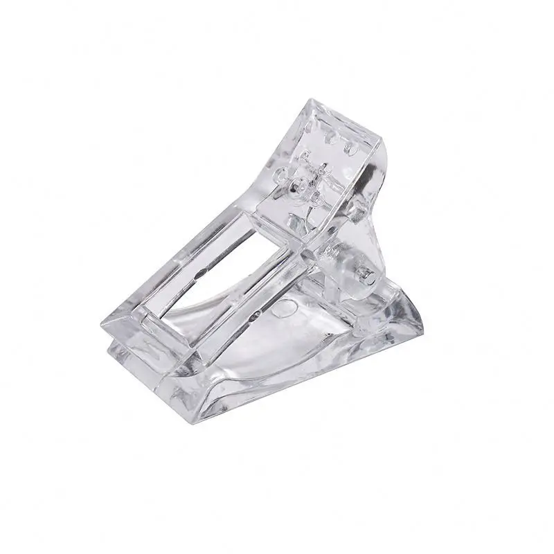 

Professional Nail Art Tool Quick Building Extension Crystal Clip, Transparent