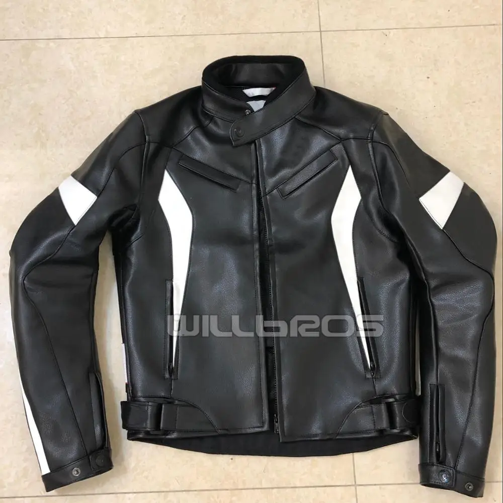 

Factory Selling Motorbike Motorcycle Leather Jacket Downhill Bike Motocross Jackets With Protector