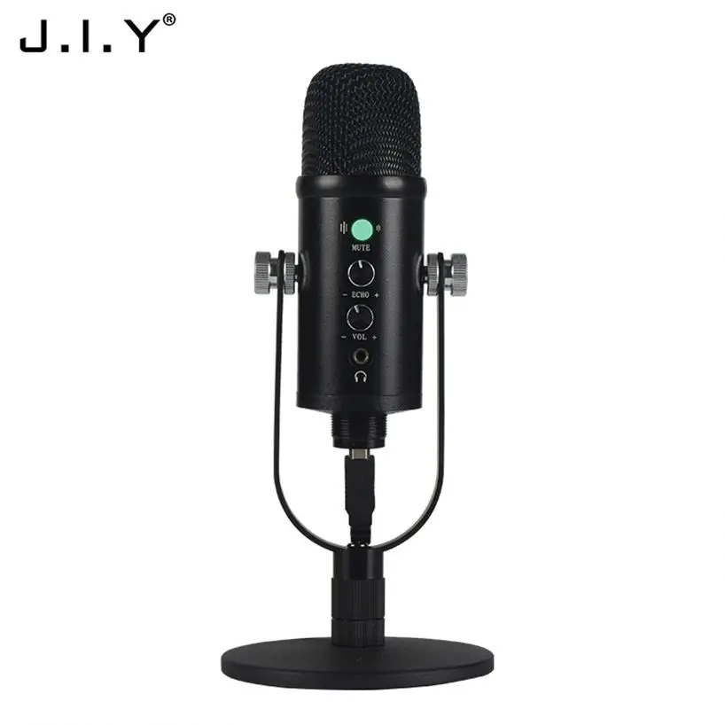 

J.I.Y BM-86 Professional Diy Small Diaphragm Recording Microphone Studio Condenser With Ce Certificate, Black