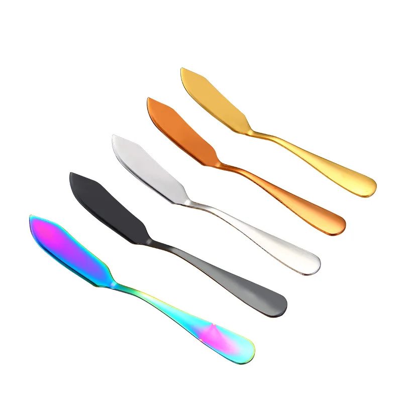 

Stainless Steel Kitchen Tool Butter Knife Holes Cheese Knife Cutlery Toast Cream Bread Cutter