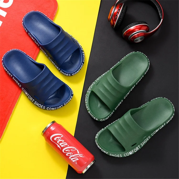 

Outdoor Indoor Slippers Women Home Eva Flip Flops Summer Beach Sandals Men, Custom