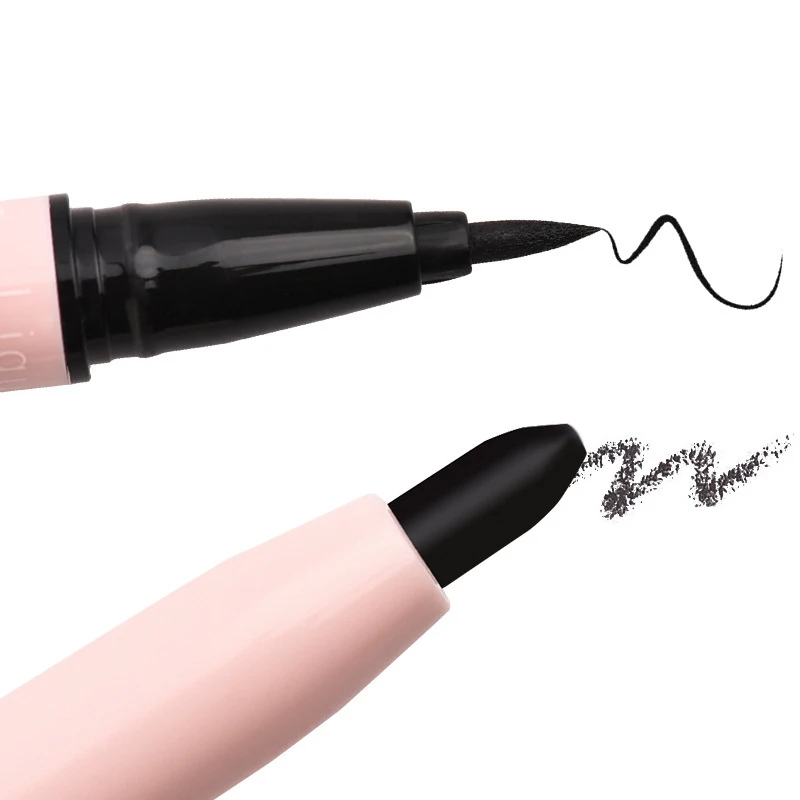 

makeup set kit private label eye liner pencil double sided eyeliner liquid color eye liner stamp, Black
