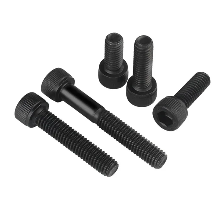
Hex Socket Head Allen Bolt DIN912 Carbon Steel Black Surface Treatment Allen Bolt M2-M40 