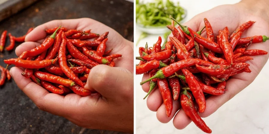Final thoughts on drying chilies