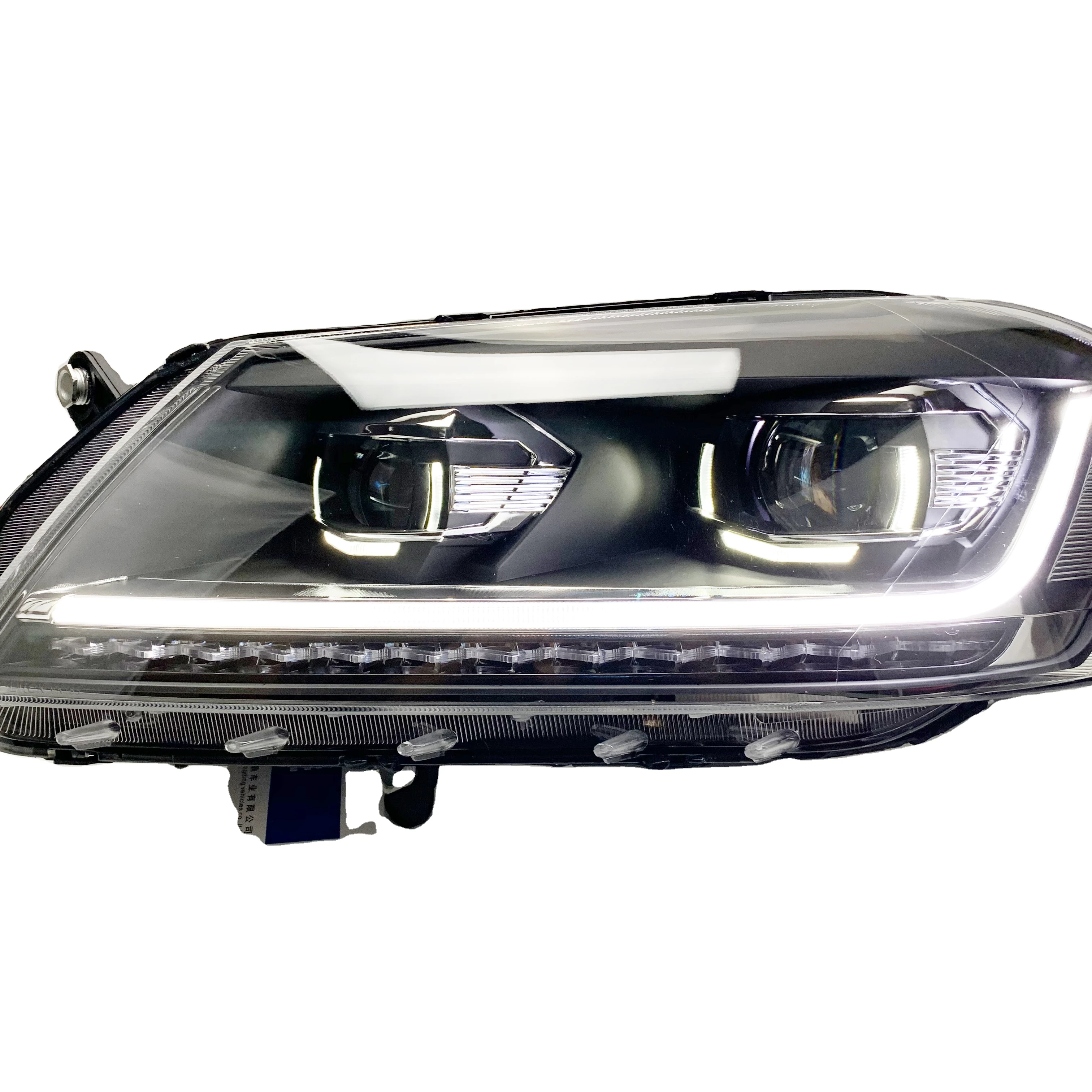 Headlights For Passat B7 2012-2016 for Magotan DRL Daytime Running Lights Head Lamp LED Bi Xenon Bulb Fog Lights Car Accessories