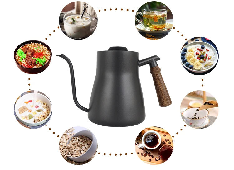 Qzq Stainless Teapot Accessories Portable Coffee Gift Box Manual Hand Travel  Bag Drip Kettle Pour Over V60 Coffee Maker Set - China Coffee Maker Set and Coffee  Set price