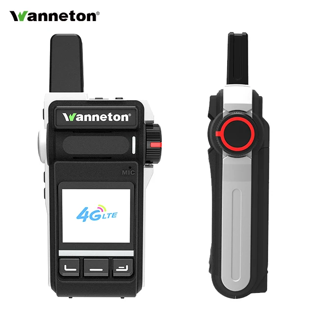 

Wanneton OEM ODM Display Radio Mobile Phone Call 2G 3G 4G With GPS Function POC Two Way Radio walkie talkie