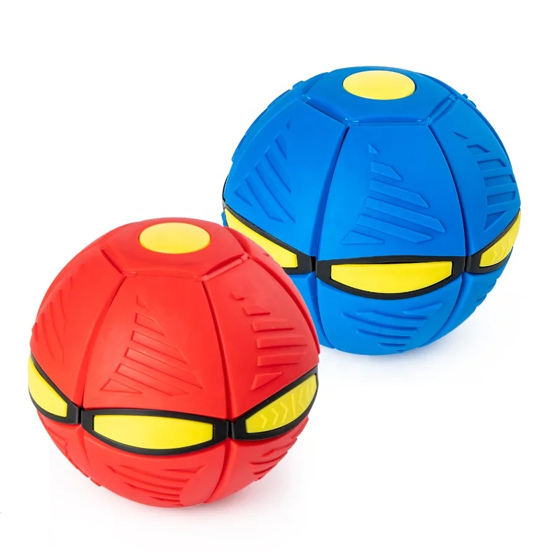 

Toys hot Wholesale creative interactive toy light deformation foot toys bouncing balls step vent magic stress ball