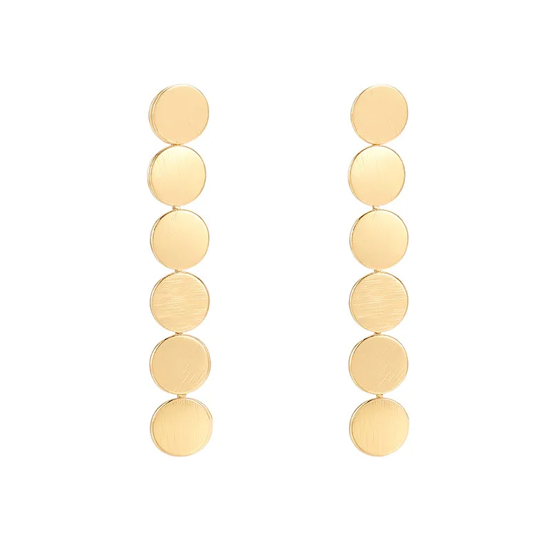 

High quality gold plated long earrings earrings tassel earring long Factory Price