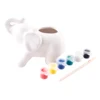 School DIY Kid's Gift Animal Shape Unpainted Ceramic set