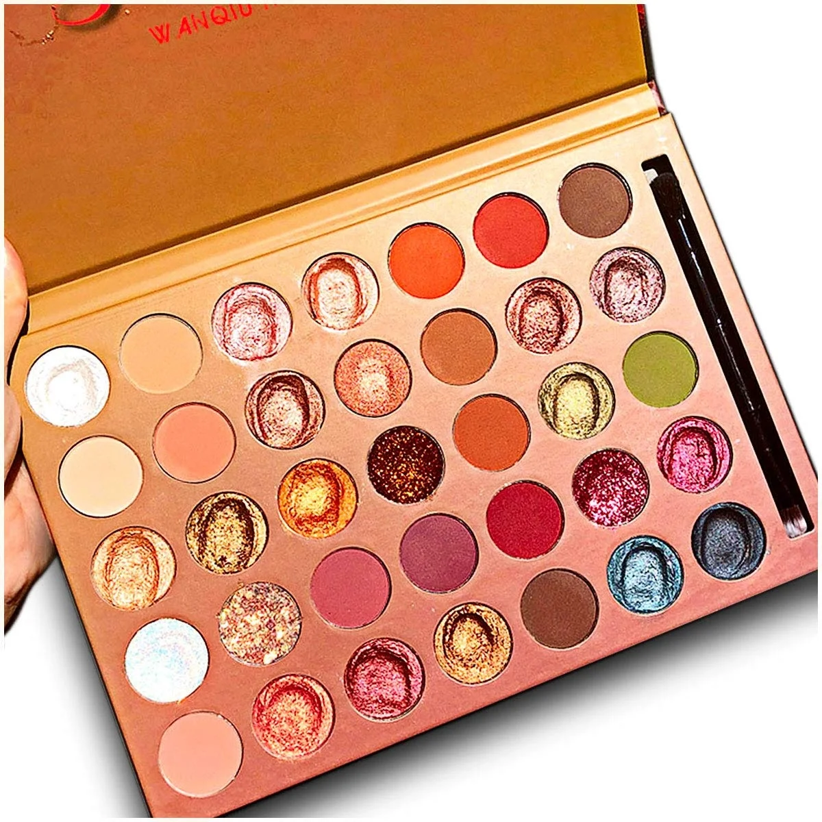 

35 colors Private Label High Pigment Glitter Make Up Eye Shadow Eyeshadow Palette