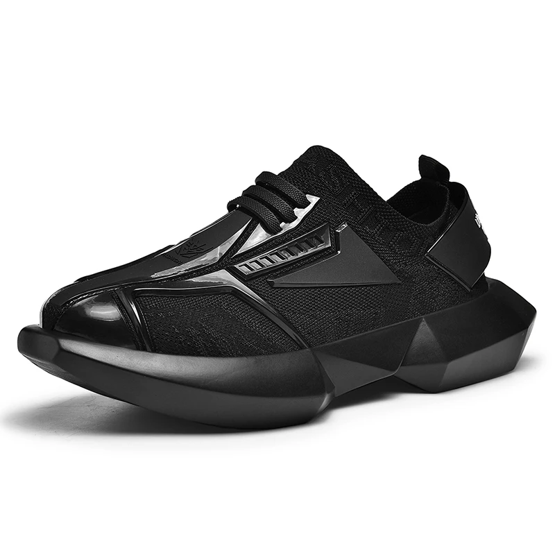 

YT Shoes The latest design of deformed steel outdoor men's sneakers sports shoes, Picture